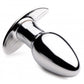 'Chrome Blast Oplaadbare Butt Plug 10 cm - Zilver' - EroticToyzButtplugs Anale Dildo's VibrerendXR Brands