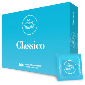 Classico - Condoms - 144 Pieces - EroticToyzProducten,Veilige Seks, Verzorging Hulp,Veilige Seks,Condooms voor Mannen,,MannelijkLove Match