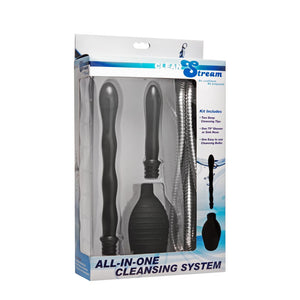 CleanStream Anale Douche Systeem - RVS Slang met Comfortmondstuk - EroticToyzIntieme DoucheXR Brands