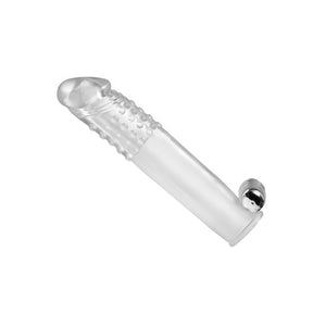 Clear Sensations - Vibrating Penis Sleeve with Bullet - EroticToyzProducten,Toys,Toys voor Mannen,Penis Sleeve,,XR Brands