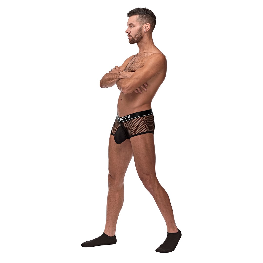 Cock Pit Mini Cock Ring Short L - Zwart - EroticToyzBoxershortsMale Power