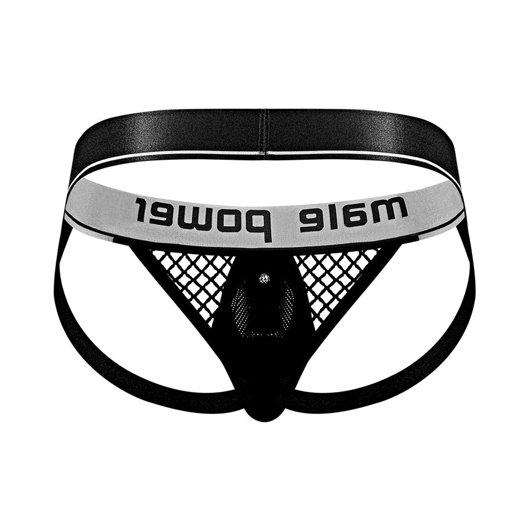 Cock Ring Jock - XL - Black - EroticToyzProducten,Lingerie,Lingerie voor Hem,Jocks,,MannelijkMale Power