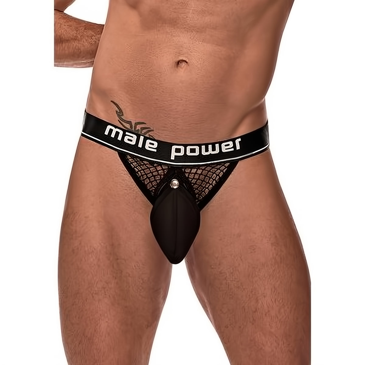 Cock Ring Jock - XL - Black - EroticToyzProducten,Lingerie,Lingerie voor Hem,Jocks,,MannelijkMale Power