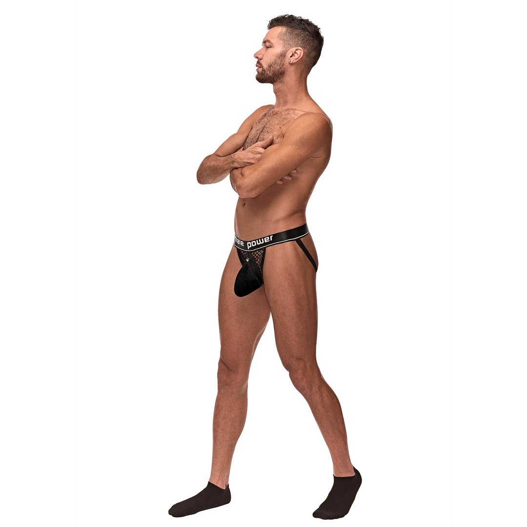 Cock Ring Jock - XL - Black - EroticToyzProducten,Lingerie,Lingerie voor Hem,Jocks,,MannelijkMale Power