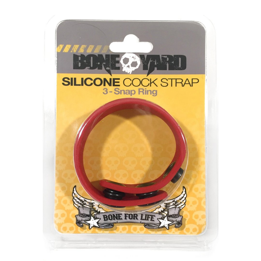 Cock Strap Verstelbare Silicone Cockring - Zwart - EroticToyzCockringenBoneyard