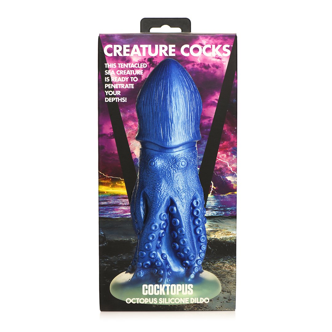 Cocktopus Octopus - Silicone Dildo - Blue - EroticToyzProducten,Toys,Dildos,Niet - Fallische Dildo's,Nieuwe Producten,,GeslachtsneutraalXR Brands