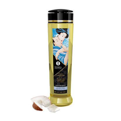 'Coconut Thrills Erotische Massageolie 240 ml - Verwen je Zintuigen' - EroticToyzMassage OliënShunga