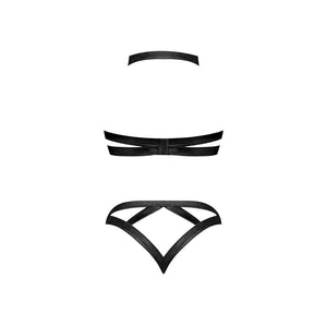 Concordia - XL - EroticToyzProducten,Lingerie,Lingerie voor Haar,2 - Delige Set,Fetishkleding voor Haar,,VrouwelijkMagic Silk