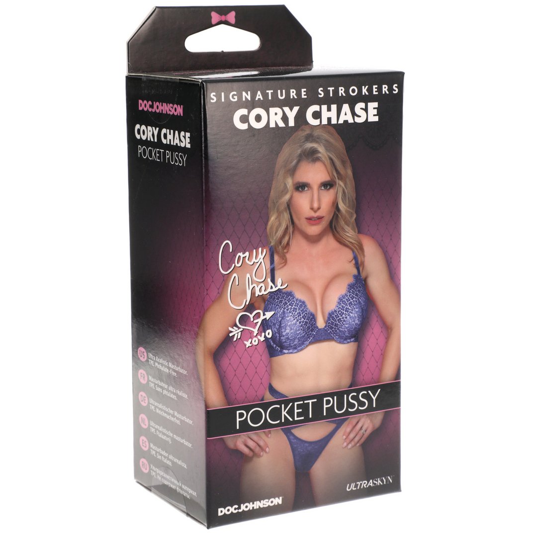 Cory Chase - ULTRASKYN Pocket Pussy Masturbator - EroticToyzProducten,Toys,Toys voor Mannen,Masturbators Strokers,Handmatige Masturbator,Vagina Masturbator,,GeslachtsneutraalDoc Johnson