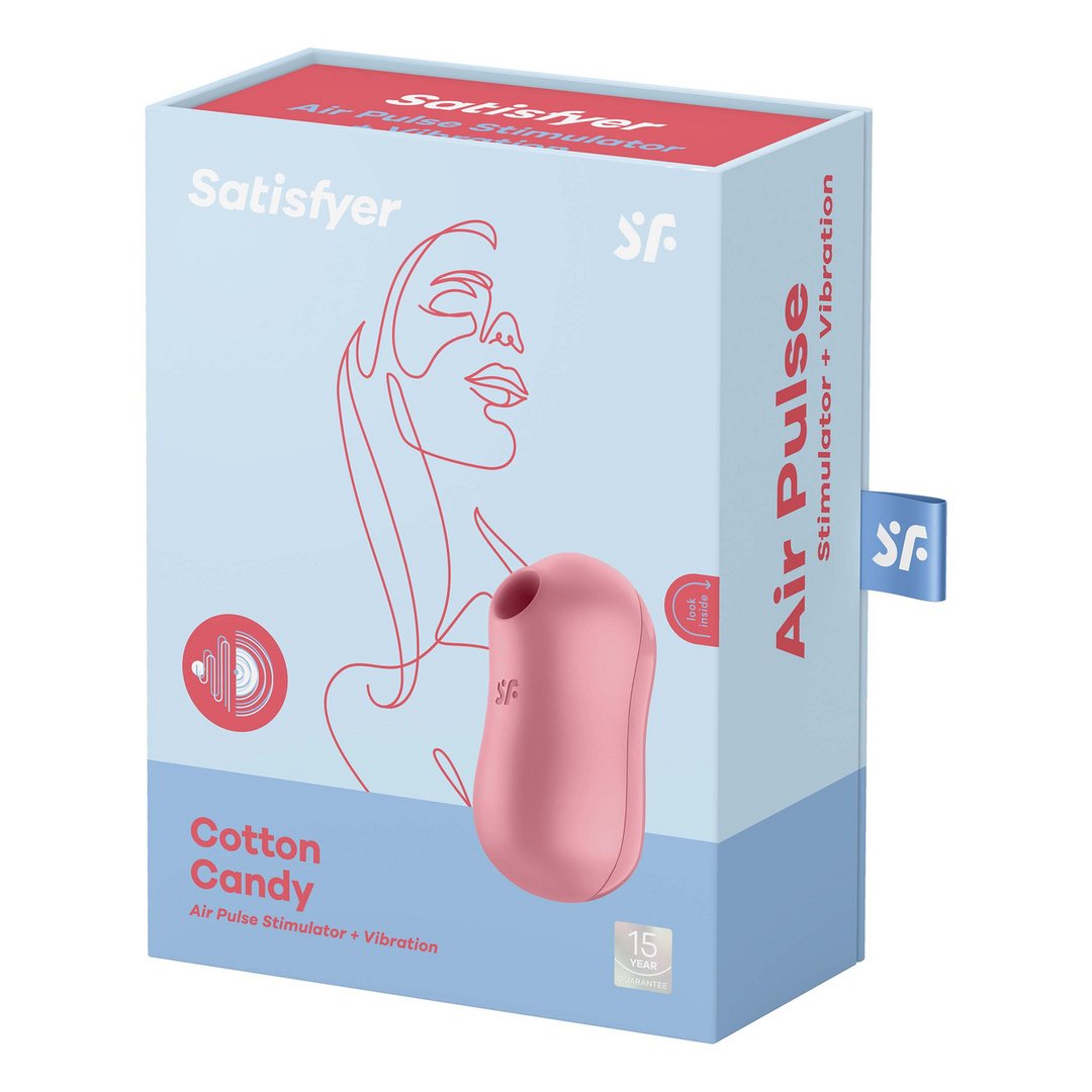 Cotton Candy - Double Air Pulse Vibrator - EroticToyzProducten,Toys,Vibrators,Airpulse - Vibrator,Clitoris Stimulator,Air Pulse,,GeslachtsneutraalSatisfyer