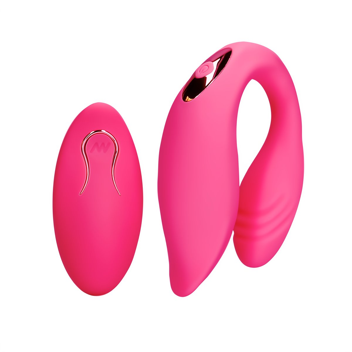 Couple Toy with Remote Control - Wild Strawberry - EroticToyzProducten,Toys,Toys voor Koppels,Duo - Vibrators,Duo - Vibrators,,Loveline by Shots