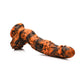 'Creature Cocks Sabretooth Dildo Met Zuignap - Oranje/Zwart' - EroticToyzNiet - Fallische Dildo'sXR Brands