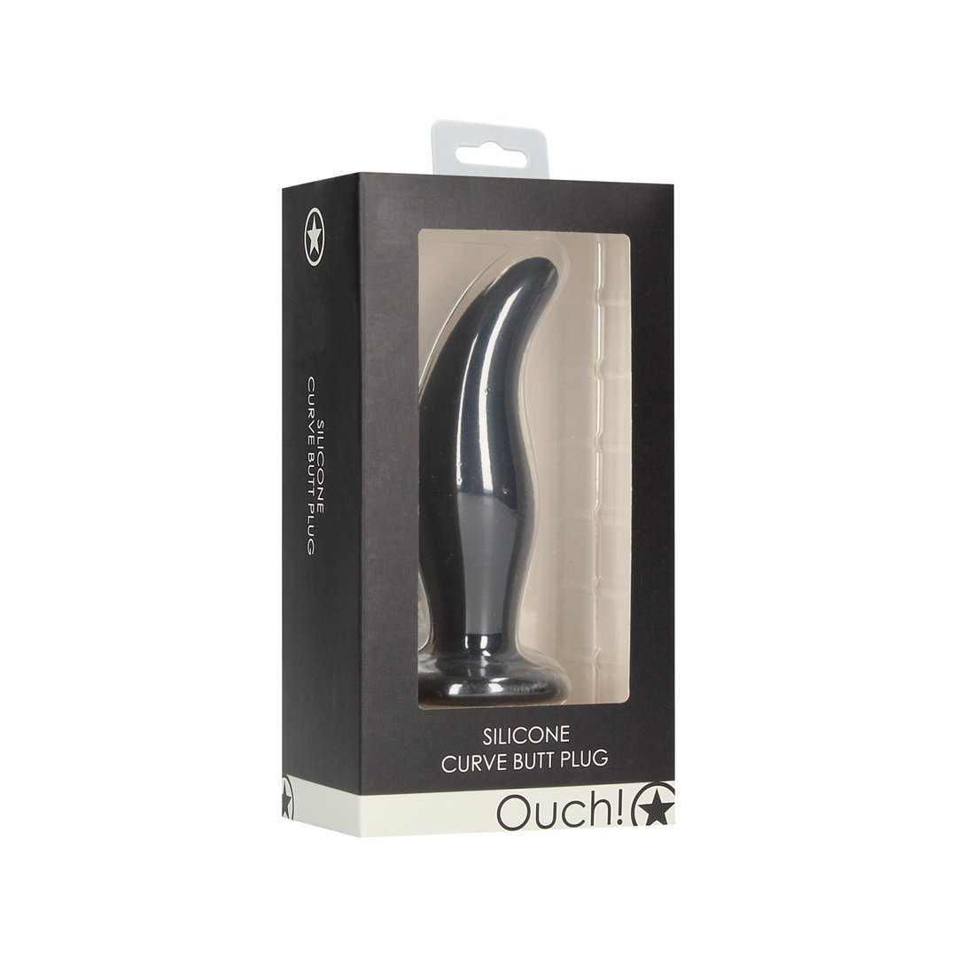 Curve - Butt Plug - EroticToyzProducten,Toys,Anaal Toys,Buttplugs Anale Dildo's,Buttplugs Anale Dildo's Niet Vibrerend,,GeslachtsneutraalOuch! by Shots