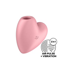 Cutie Heart - Air Pulse Stimulator + Vibration - EroticToyzProducten,Toys,Vibrators,Airpulse - Vibrator,Clitoris Stimulator,Air Pulse,,GeslachtsneutraalSatisfyer