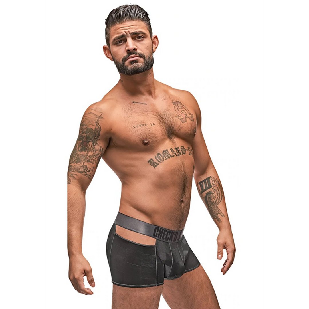Cutout Shorts - M - Black - EroticToyzProducten,Lingerie,Lingerie voor Hem,Boxershorts,,MannelijkMale Power