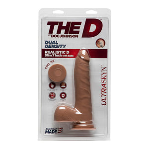 D Slim - 18 cm - EroticToyzProducten,Toys,Dildos,Realistische Dildo's,,GeslachtsneutraalDoc Johnson