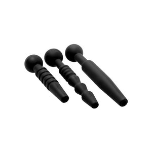 Dark Rods - 3 Piece Silicone Penis Plug Set - EroticToyzProducten,Toys,Toys voor Mannen,Urethrale Toys,,GeslachtsneutraalXR Brands