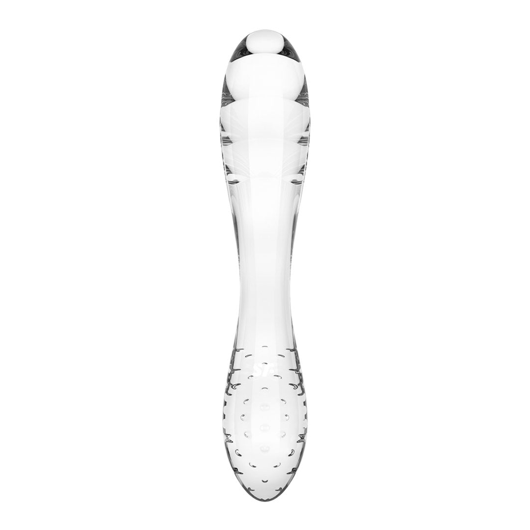 Dazzling Crystal 1 - Glass Dildo - Transparent - EroticToyzProducten,Toys,Dildos,Glazen Dildo's,,GeslachtsneutraalSatisfyer