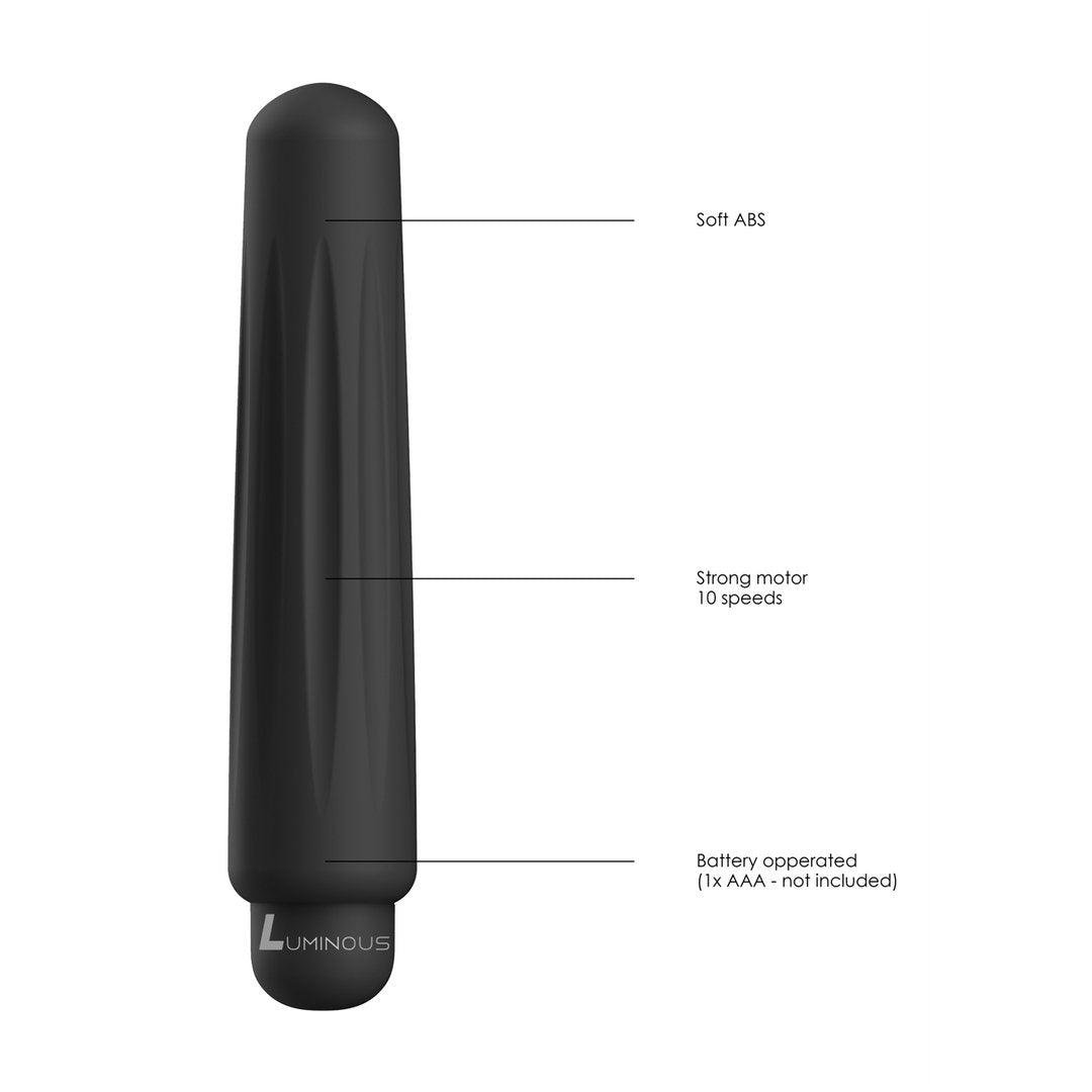 Delia - Classic Vibrator with Silicone Sleeve - EroticToyzProducten,Toys,Vibrators,Kogel - en Minivibrators,,VrouwelijkLuminous by Shots