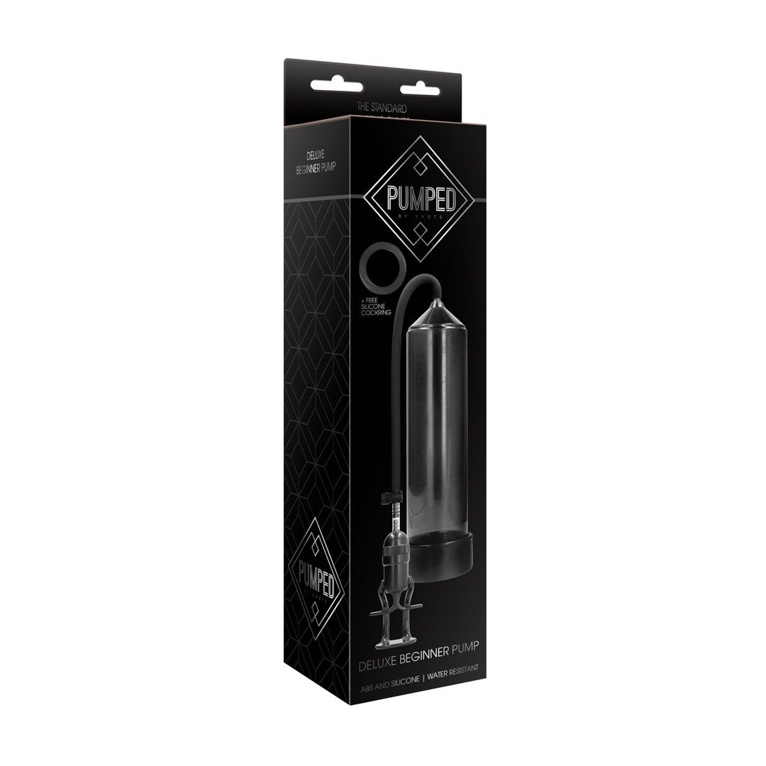 Deluxe Beginner Pump - EroticToyzProducten,Toys,Toys voor Mannen,Penispompen,Handmatige Pompen,,MannelijkPumped by Shots