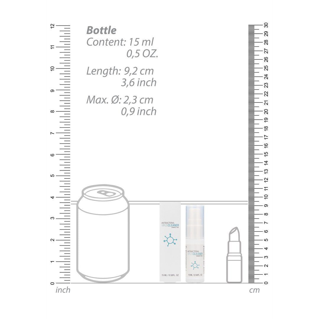 Desinfectiemiddel - 15 ml - EroticToyzOntsmettingsmiddelenPharmquests by Shots