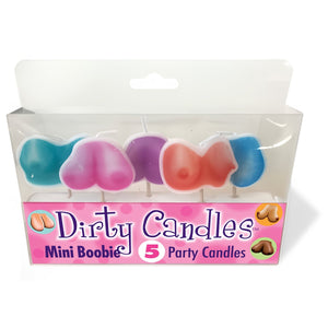 Dirty Boob Candles - EroticToyzProducten,Grappige Erotische Gadgets,Kaarsen,,GeslachtsneutraalLittle Genie Productions