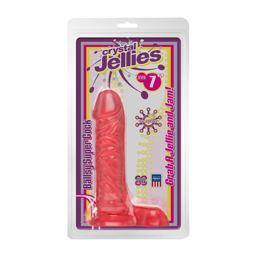 Doc Johnson Ballsy Dildo 18 cm - Paars - EroticToyzRealistische Dildo'sDoc Johnson