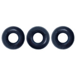 DoNut1 Ringer 3 - Pack Cockrings - Zwart - EroticToyzCockringenOxballs