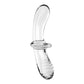 Double Crystal - Glass Dildo - Transparent - EroticToyzProducten,Toys,Dildos,Glazen Dildo's,,GeslachtsneutraalSatisfyer