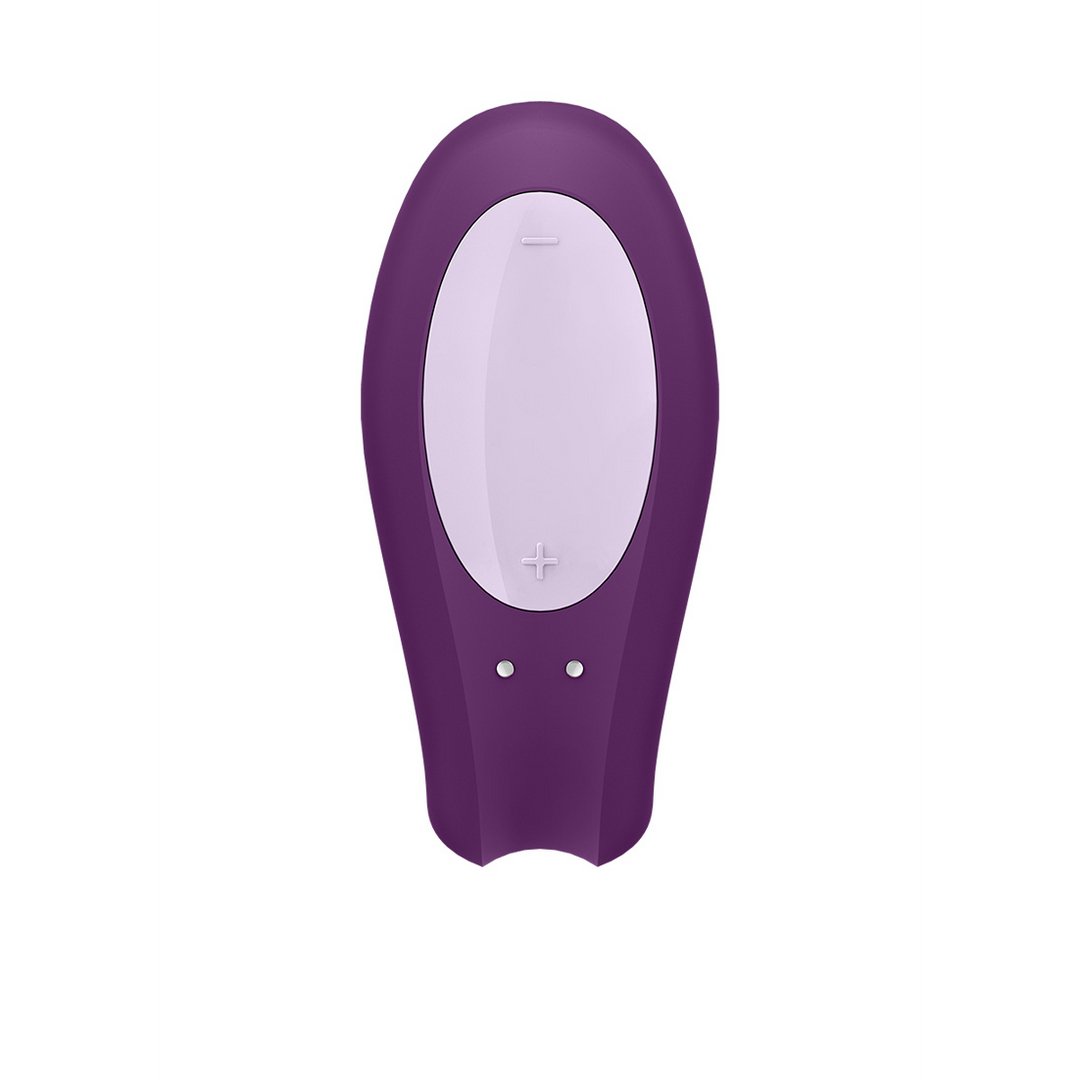 Double Joy - Partner Vibrator - Violet - EroticToyzProducten,Toys,Toys voor Koppels,Vibrators,Clitoris Stimulator,G - Spot Vibrator,,VrouwelijkSatisfyer