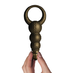 Dr. Rocco Poseidon Cock Ring - 10 Vibratie - instellingen - Zwart - EroticToyzKogel - en MinivibratorsRocks - Off