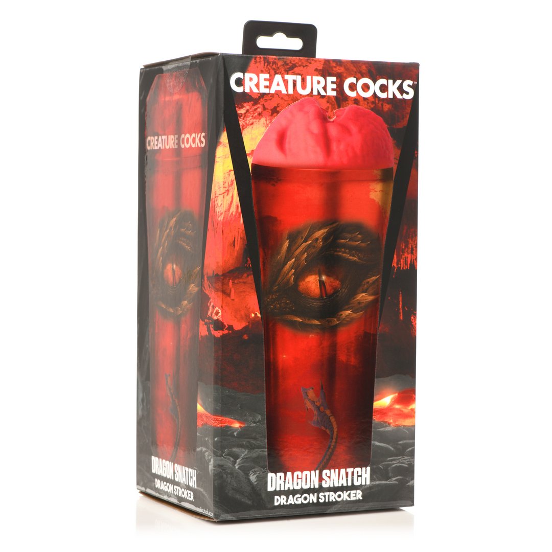 Dragon Snatch - Dragon Stroker - Red - EroticToyzProducten,Toys,Toys voor Mannen,Masturbators Strokers,Handmatige Masturbator,Nieuwe Producten,,MannelijkXR Brands