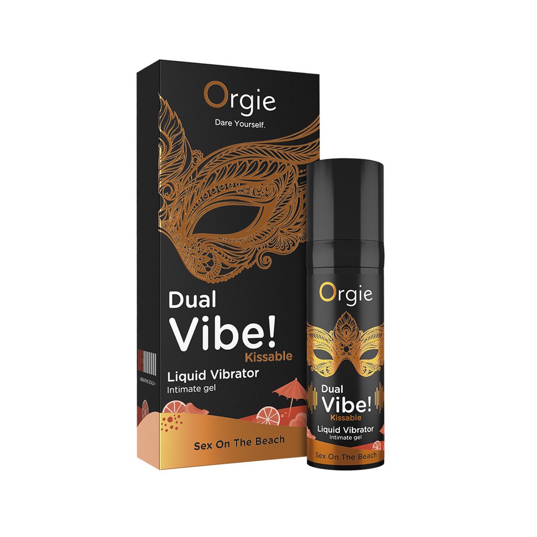 Dual Vibe! Kissable Liquid Vibrator - 15 ml - EroticToyzProducten,Veilige Seks, Verzorging Hulp,Stimulerende Middelen,Vibrerende Gel en Lotions,,GeslachtsneutraalOrgie