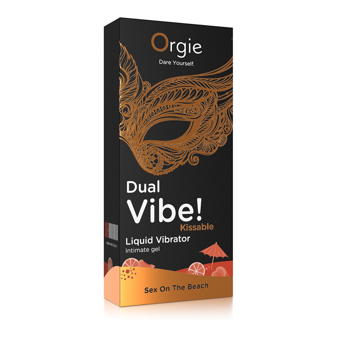 Dual Vibe! Kissable Liquid Vibrator - 15 ml - EroticToyzProducten,Veilige Seks, Verzorging Hulp,Stimulerende Middelen,Vibrerende Gel en Lotions,,GeslachtsneutraalOrgie