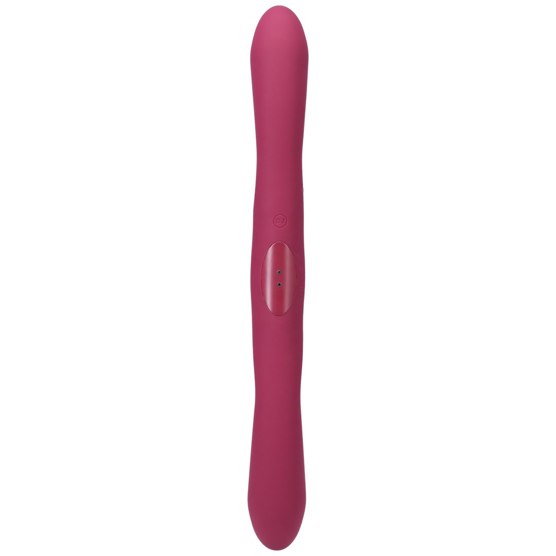 Duet - Double Ended Vibrator with Wireless Remote - Berry - EroticToyzProducten,Toys,Toys voor Koppels,Duo - Vibrators,Duo - Vibrators,Binnenkort Verwacht,,GeslachtsneutraalDoc Johnson