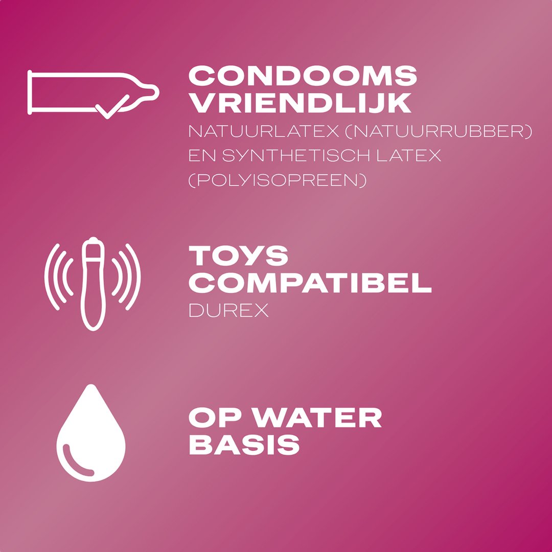Durex Play - 100 ml - EroticToyzProducten,Veilige Seks, Verzorging Hulp,Glijmiddelen,Glijmiddelen met Smaak,Kissable,,GeslachtsneutraalDurex