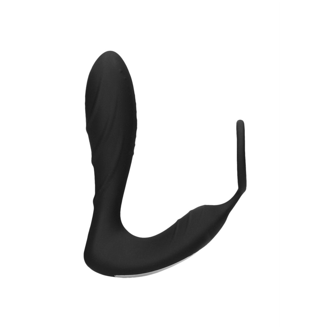 E - stim Vibrating Butt Plug Cockring - EroticToyzProducten,Toys,Anaal Toys,Buttplugs Anale Dildo's,Buttplugs Anale Dildo's Vibrerend,Toys met Electrostimulatie,Anaal,,GeslachtsneutraalOuch! by Shots