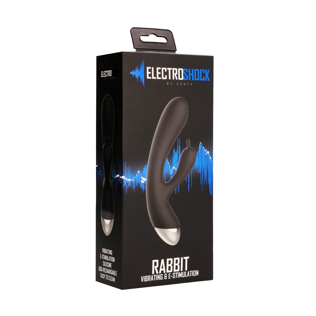 E - Stimulation Rabbit Vibrator - EroticToyzProducten,Toys,Toys met Electrostimulatie,Vibrators,Vibrators,Rabbit Vibrators,,VrouwelijkElectroShock by Shots