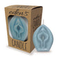 Eden’s Candle Vanilla Scented Vagina Blue - EroticToyzKaarsenLittle Genie Productions