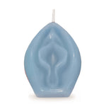 Eden’s Candle Vanilla Scented Vagina Blue - EroticToyzKaarsenLittle Genie Productions