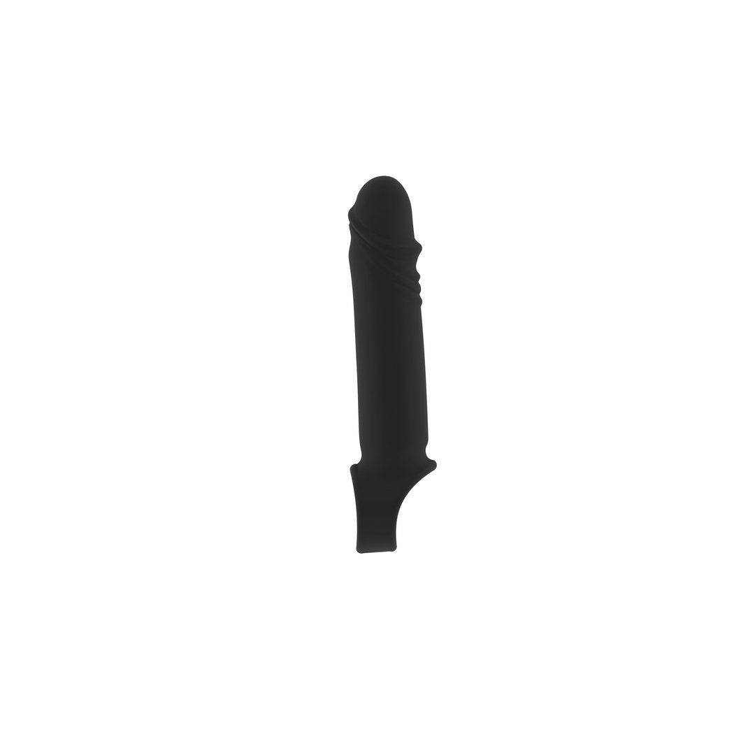 Elastische Penisverlenging No.31 - Zachte TPE Extender met Balriem - EroticToyzProducten,Toys,Toys voor Mannen,Penis Sleeve,,MannelijkSono by Shots