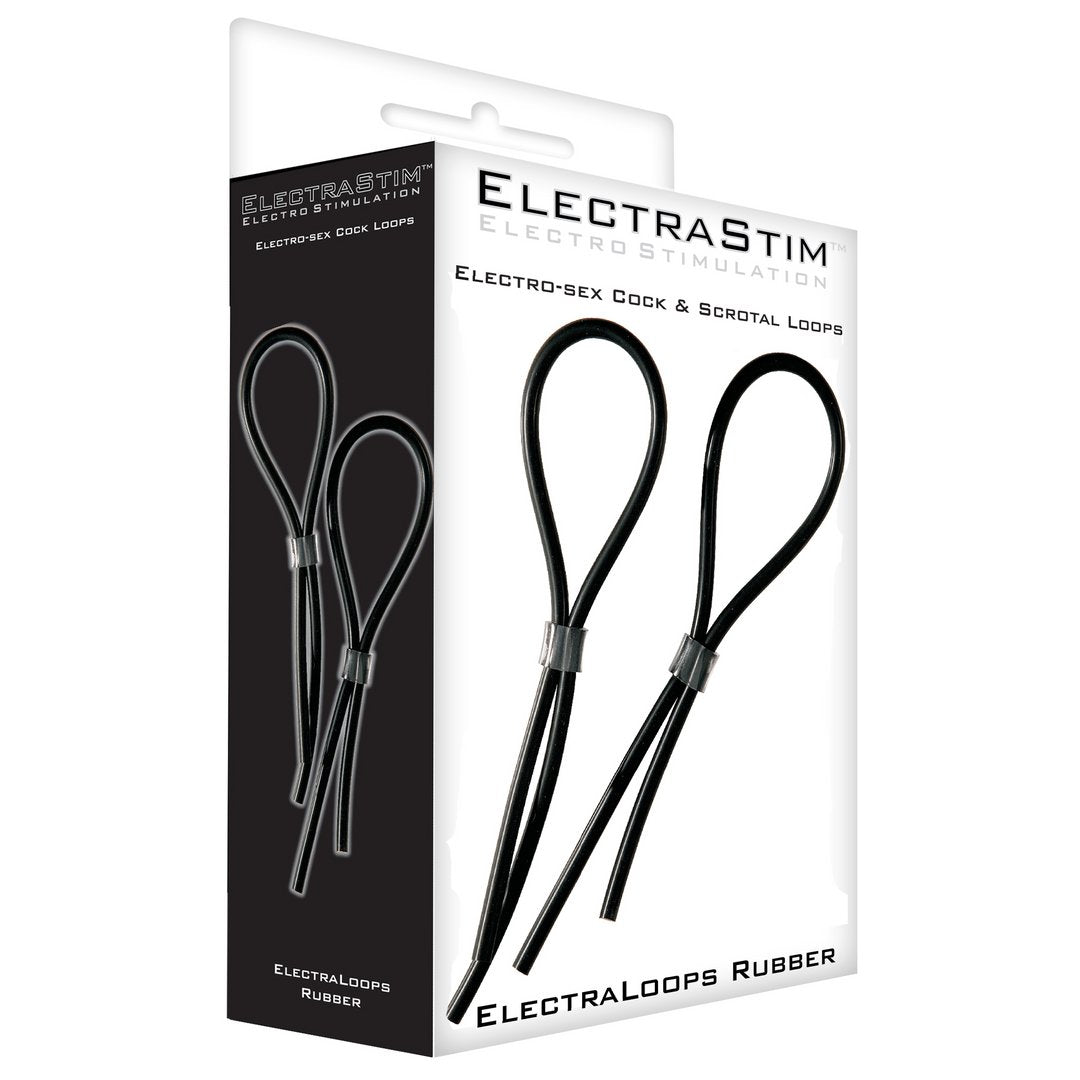 'ElectraStim Verstelbare Cock Rings - 7 cm - Zwart' - EroticToyzCockringenElectraStim