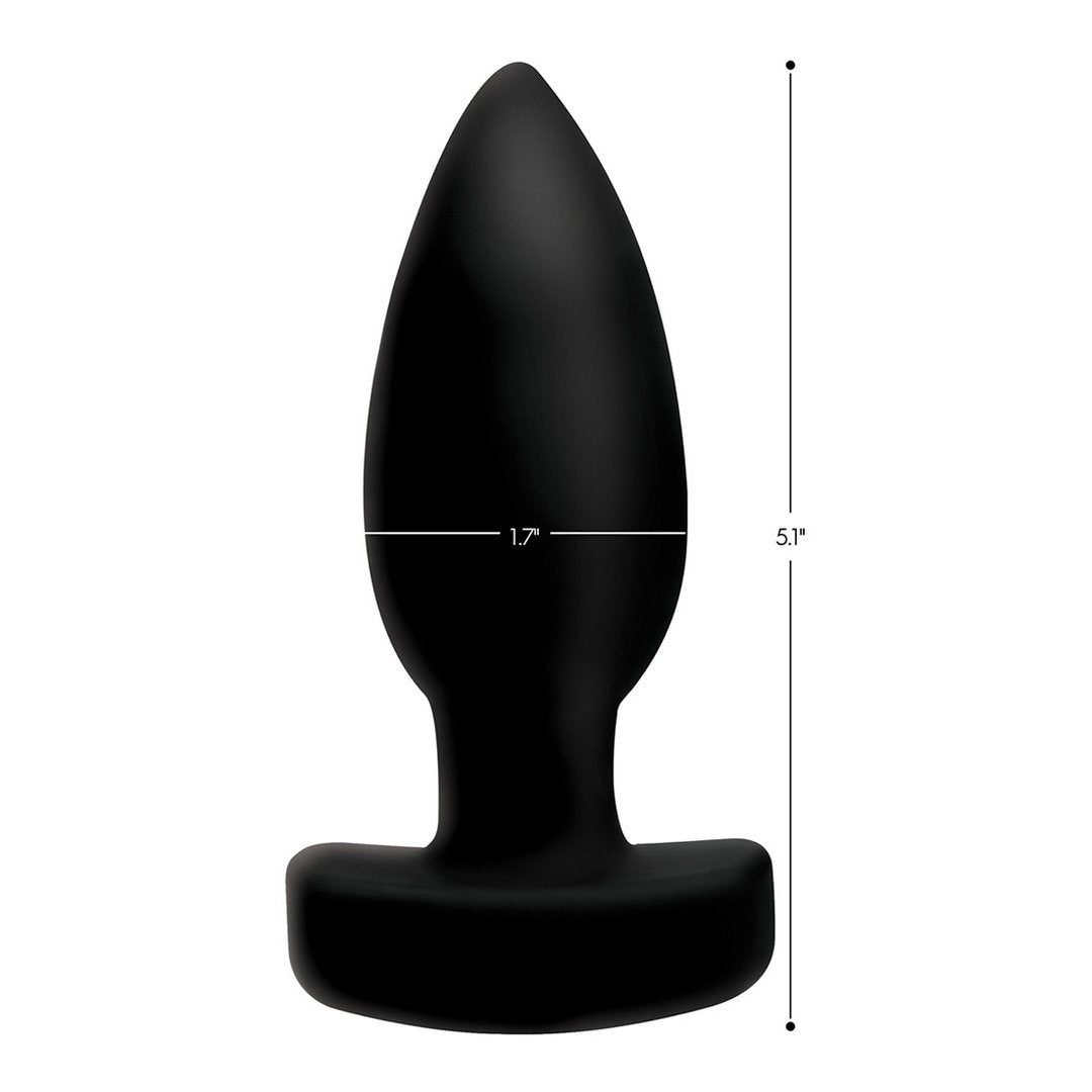 'Elegant Vibe Oplaadbare Anaal Plug met Afstandsbediening - Zwart' - EroticToyzButtplugs Anale Dildo's VibrerendXR Brands