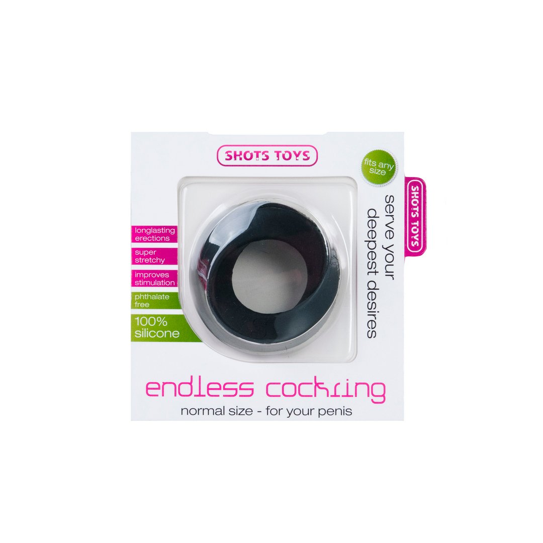 Endless Cockring - Medium - EroticToyzProducten,Toys,Toys voor Mannen,Cockringen,,MannelijkShots Toys by Shots