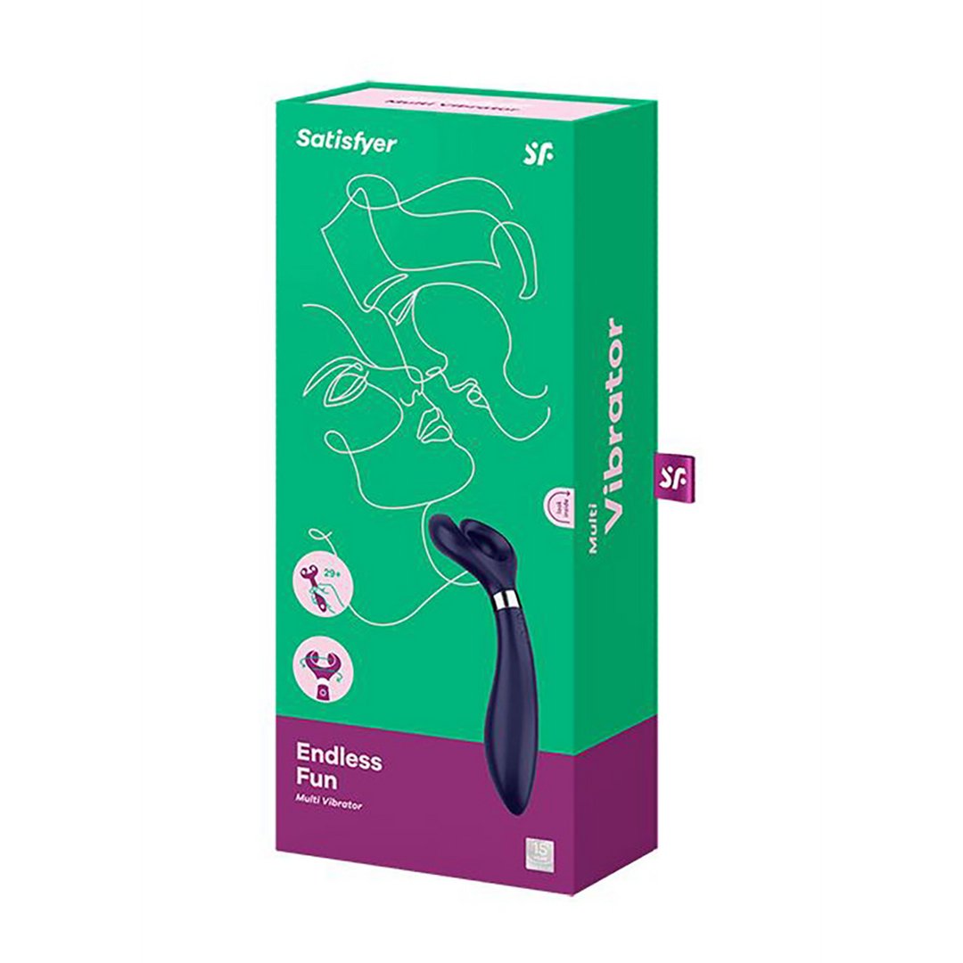 Endless Fun - Partner Vibrator - EroticToyzProducten,Toys,Anaal Toys,Anale Vibrators,Toys voor Koppels,Duo - Vibrators,Duo - Vibrators,Vibrerende Cockringen,Vibrators,Clitoris Stimulator,Tip Vibrator,,VrouwelijkSatisfyer