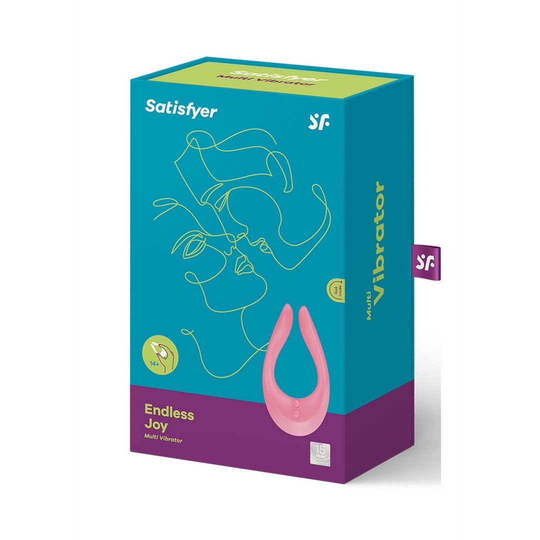 Endless Joy - Multi Vibrator - EroticToyzProducten,Toys,Toys voor Koppels,Duo - Vibrators,Duo - Vibrators,Vibrators,Clitoris Stimulator,Tip Vibrator,,VrouwelijkSatisfyer