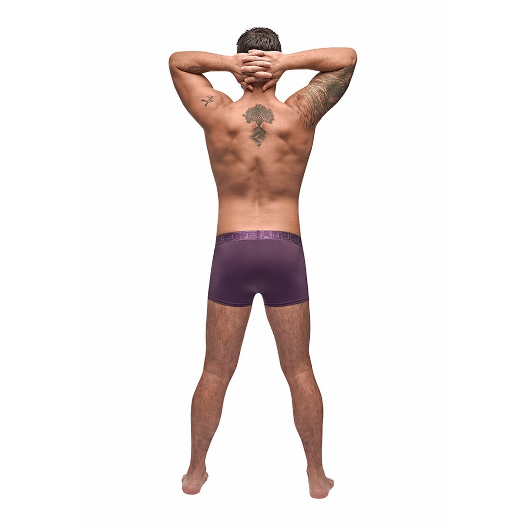 Enhancer Short - M - Eggplant - EroticToyzProducten,Lingerie,Lingerie voor Hem,Boxershorts,,MannelijkMale Power