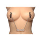Enslaved - Slave Chain with Nipple Clamps - EroticToyzProducten,Toys,Tepel Toys VacuÃ¼m Toys,Tepelklemmen,,XR Brands