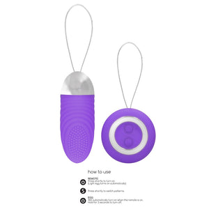 Ethan - Wireless Vibrating Egg with Remote Control - EroticToyzProducten,Toys,Vibrators,Vibrerende Eitjes,,VrouwelijkSimplicity by Shots