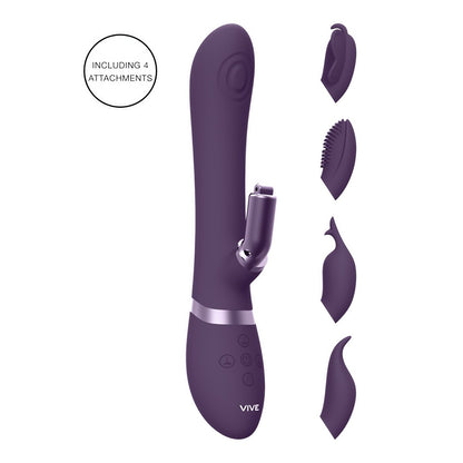 Etsu - Pulse Wave G - Spot Rabbit Clitoral Stimulator - Purple - EroticToyzProducten,Toys,Vibrators,Rabbit Vibrators,,VrouwelijkVIVE by Shots